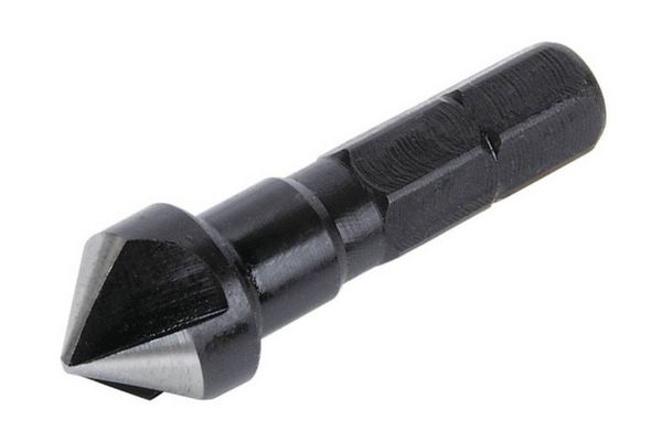 Produktbild: Wolfcraft 2580000 Kegelsenker 12mm HSS 1/4\" (6.3 mm) 1St.