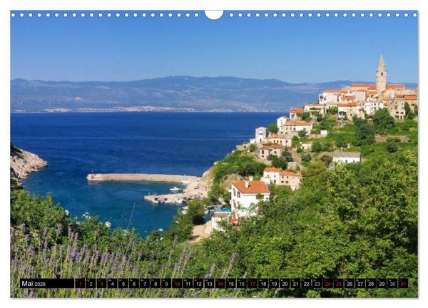 Produktbild: Kvarner Golf - Kroatien (Wandkalender 2026 DIN A3 quer), CALVENDO Monatskalender