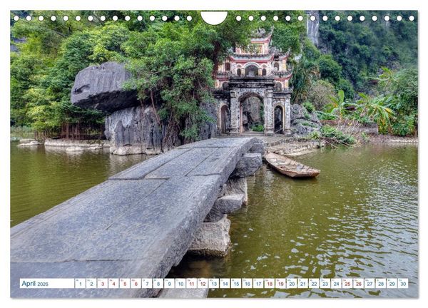 Produktbild: Asien Pur: Vietnam (Wandkalender 2026 DIN A4 quer), CALVENDO Monatskalender