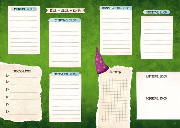 Produktbild: Mein Sch&uuml;lerkalender f&uuml;r Harry Potter-Fans 2026/2027