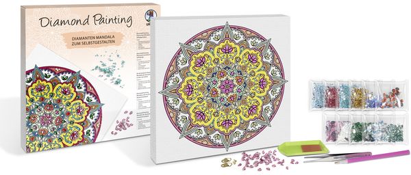 Produktbild: URSUS Diamond Painting Mandala Set 3