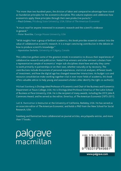 Produktbild: Collaborative Research in Economics