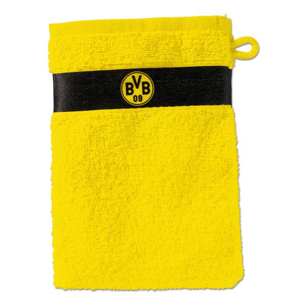 Produktbild: Borussia Dortmund 15801000 - Waschhandschuh, Baumwolle 20x10cm