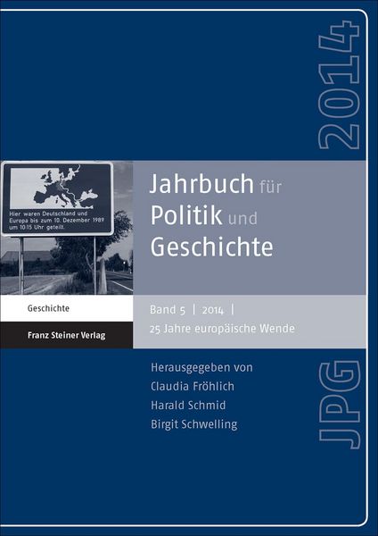 Produktbild: Jahrbuch f&uuml;r Politik und Geschichte 5 (2014)