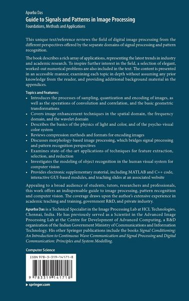 Produktbild: Guide to Signals and Patterns in Image Processing