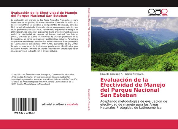 Produktbild: Evaluaci&oacute;n de la Efectividad de Manejo del Parque Nacional San Esteban