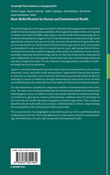 Produktbild: Nano-Biofortification for Human and Environmental Health