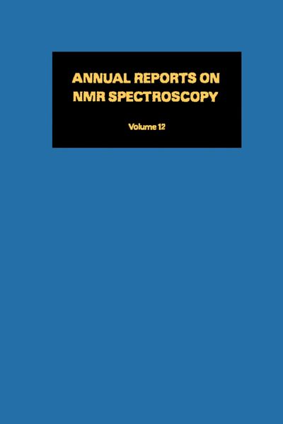 Produktbild: Annual Reports on NMR Spectroscopy