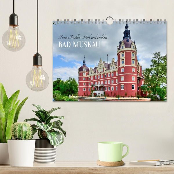 Produktbild: F&uuml;rst-P&uuml;ckler-Park und Schloss &ndash; Bad Muskau (Wandkalender 2027 DIN A4 quer), CALVENDO Monatskalender