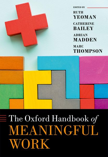 Produktbild: The Oxford Handbook of Meaningful Work