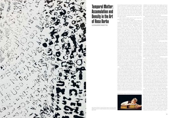 Produktbild: Rosa Barba. Impermanence in Fields