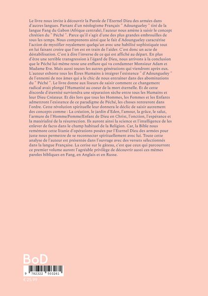 Produktbild: La voix de l'Eternel dans 3 autres langues du Monde