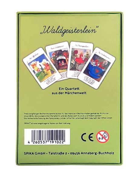 Produktbild: Quartett Waldgeisterlein