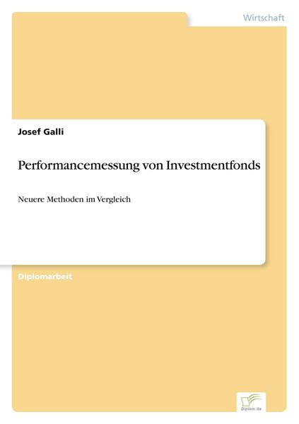 Produktbild: Performancemessung von Investmentfonds