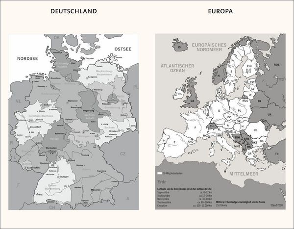 Produktbild: Kombitimer schwarz klein 2027