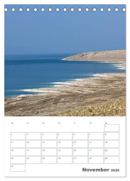 Produktbild: Jordanien ein Schatz im Orient (Tischkalender 2026 DIN A5 hoch), CALVENDO Monatskalender