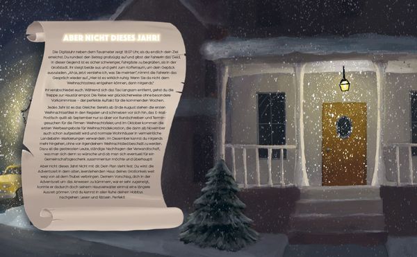 Produktbild: Mein Escape-Adventskalender: Die geheimnisvolle Zeitreise &ndash; Mit Decoderfolie