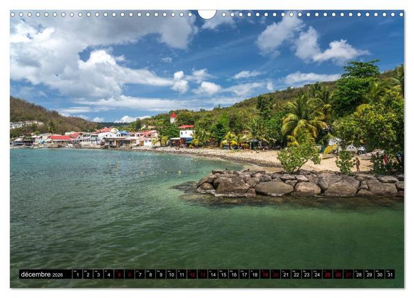 Produktbild: Guadeloupe (Calendrier mural 2026 DIN A3 vertical), CALVENDO calendrier mensuel