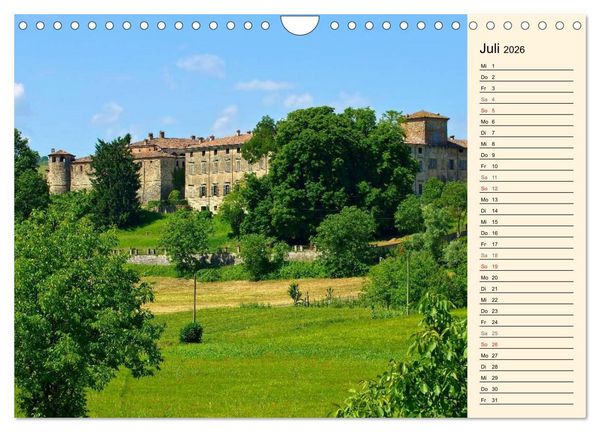Produktbild: Emilia-Romagna (Wandkalender 2026 DIN A4 quer), CALVENDO Monatskalender
