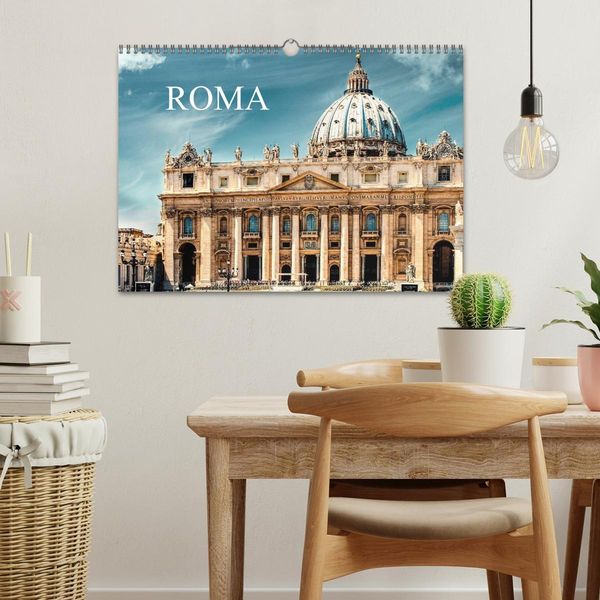 Produktbild: Roma (Wandkalender 2026 DIN A3 quer), CALVENDO Monatskalender