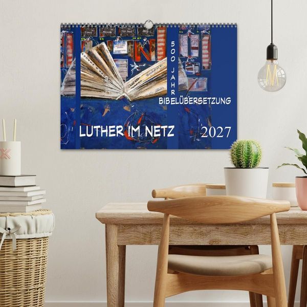 Produktbild: Luther im Netz (Wandkalender 2027 DIN A3 quer), CALVENDO Monatskalender