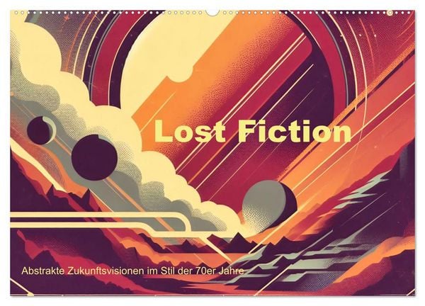 Lost Fiction (Wandkalender 2026 DIN A2 quer), CALVENDO Monatskalender