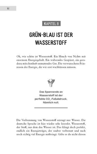 Produktbild: Grün-Blau ist der Wasserstoff