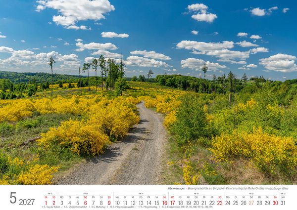 Produktbild: H&uuml;ckeswagen 2027 Bildkalender A3 quer Spiralbindung