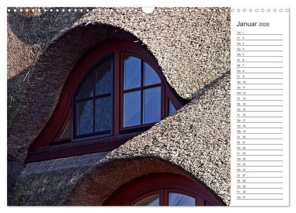 Produktbild: K&uuml;nstlerparadies Ahrenshoop (Wandkalender 2026 DIN A3 quer), CALVENDO Monatskalender