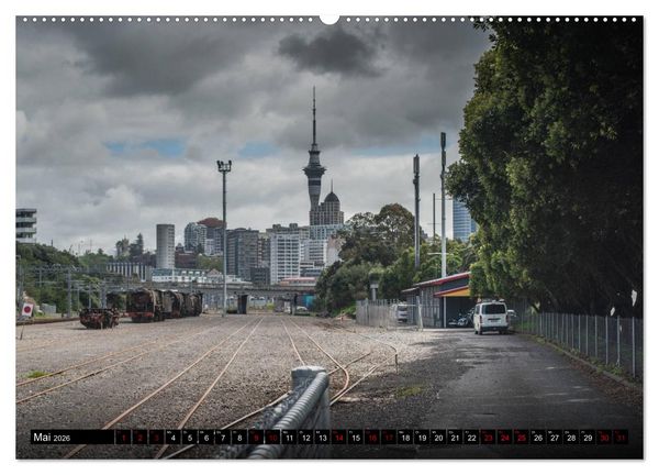 Produktbild: Eisenbahn in Neuseeland (hochwertiger Premium Wandkalender 2026 DIN A2 quer), Kunstdruck in Hochglanz