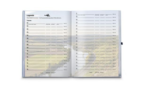 Produktbild: Fahrradtouren-Buch