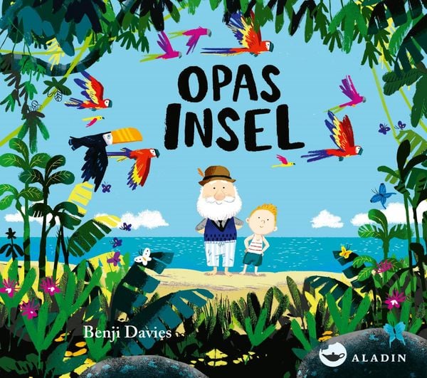 Opas Insel, Gebundene Ausgabe von Benji Davies, Aladin in der Thienemann-Esslinger Verlag GmbH, 9783848901937