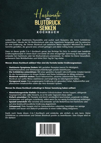 Produktbild: Hashimoto und Blutdruck senken Kochbuch