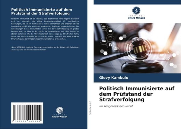 Produktbild: Politisch Immunisierte auf dem Pr&uuml;fstand der Strafverfolgung