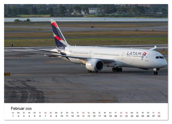 Produktbild: Boeing 787 Kalender (Wandkalender 2026 DIN A3 quer), CALVENDO Monatskalender
