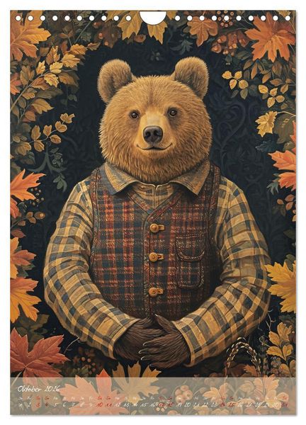 Produktbild: Teddyliebe B&auml;ren wie ich sie mag (Wandkalender 2026 DIN A4 hoch), CALVENDO Monatskalender