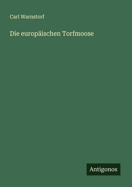 Produktbild: Die europ&auml;ischen Torfmoose