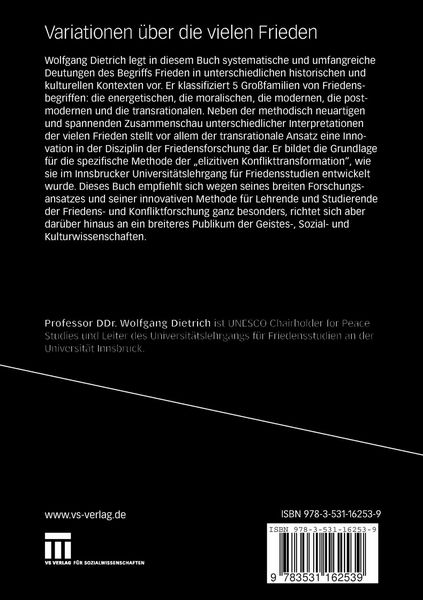 Produktbild: Variationen &uuml;ber die vielen Frieden