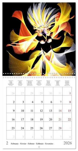 Produktbild: Digital fantasy (Wall Calendar 2026 12 &times; 12 Inch) CALVENDO 12 Month Wall Calendar