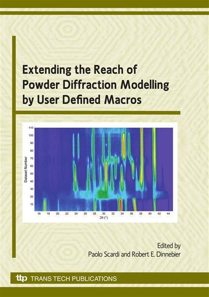 Produktbild: Extending the Reach of Powder Diffraction Modelling