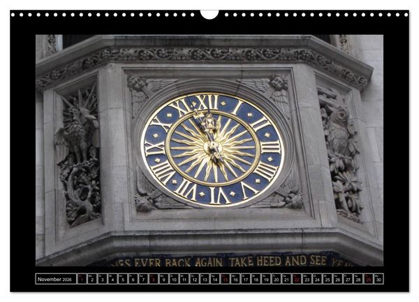Produktbild: Zeit-Anzeige (Wandkalender 2026 DIN A3 quer), CALVENDO Monatskalender