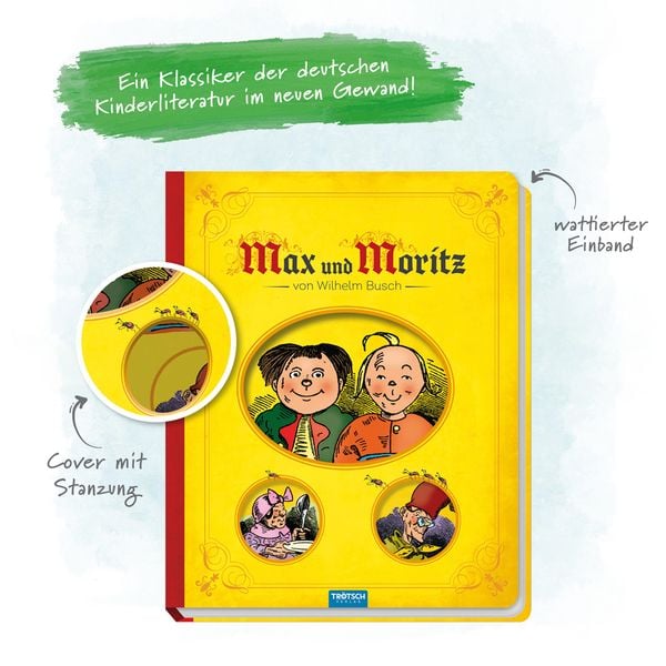 Produktbild: Tr&ouml;tsch Kinderbuch Max und Moritz