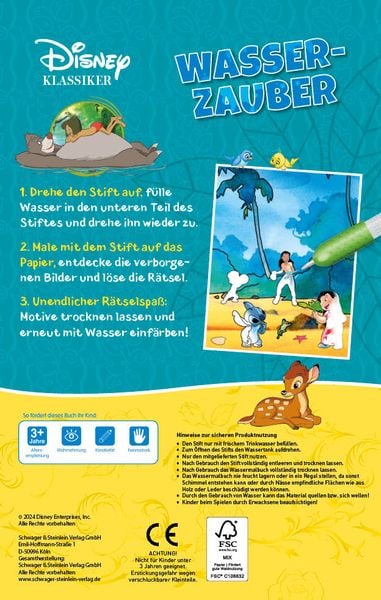 Produktbild: Disney Klassiker Wasserzauber - einfach mit Wasser malen