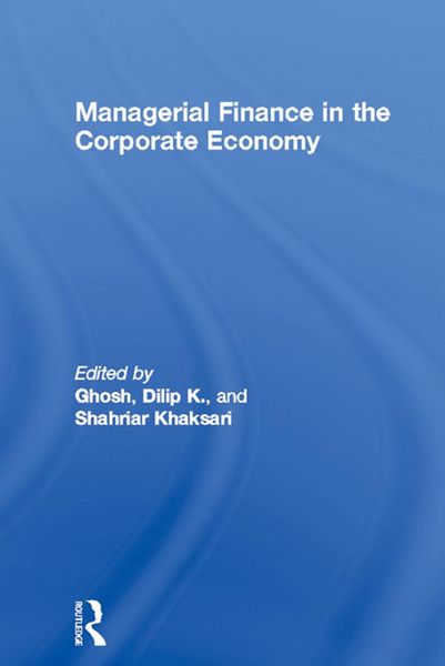 Produktbild: Managerial Finance in the Corporate Economy