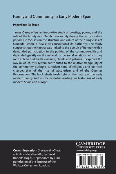 Produktbild: Family and Community in Early Modern Spain