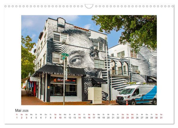 Produktbild: Miami - pulsierende Metropole (Wandkalender 2026 DIN A3 quer), CALVENDO Monatskalender
