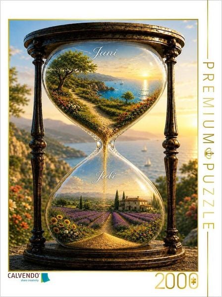 CALVENDO Puzzle Toskana | 2000 Teile Lege-Größe 90 × 67 cm Foto-Puzzle für glückliche Stunden