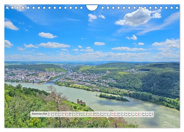 Produktbild: Rechts und links des Rheins. Mit dem Wohnmobil unterwegs. (Wandkalender 2026 DIN A4 quer), CALVENDO Monatskalender