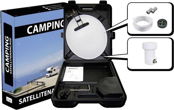 MegaSat 1500080 Camping SAT-Anlage ohne Receiver Teilnehmer-Anzahl: 1