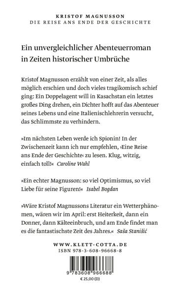 Produktbild: Die Reise ans Ende der Geschichte